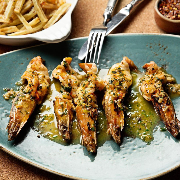 Camarones a las Finas Hierbas