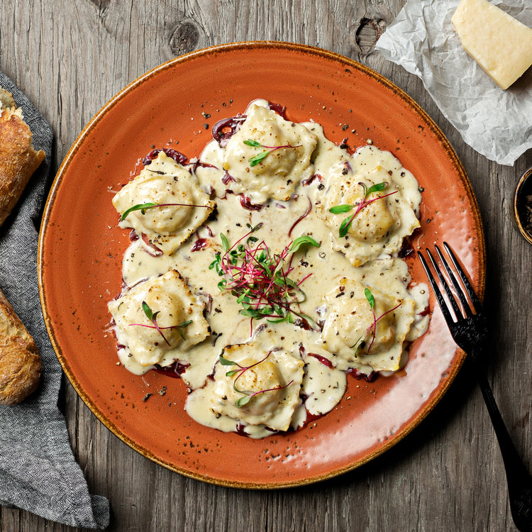 Ravioli de Ricotta y Pera