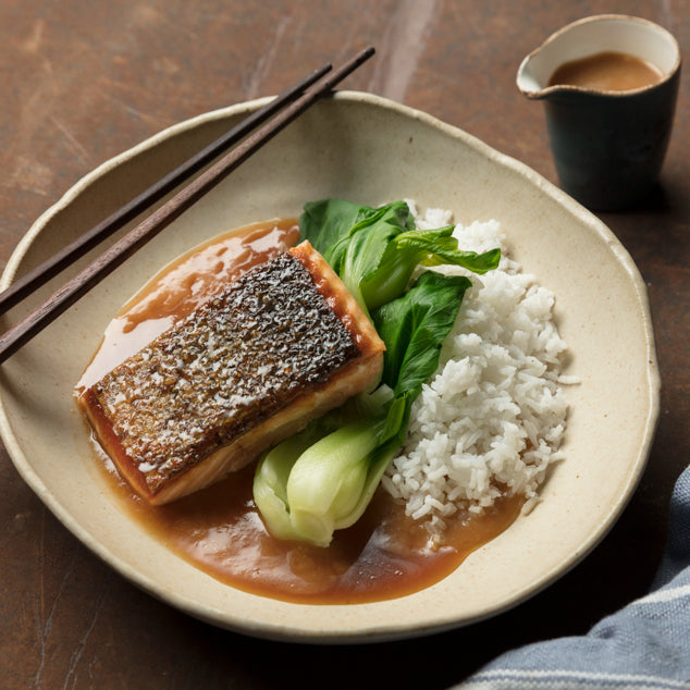 Salmón Miso